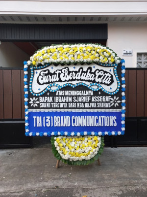 Papan Bunga Duka di Leuwinanggung